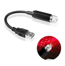 Load image into Gallery viewer, LED Romantic Car Starry Sky Lamp  Roof Laser Light 5V USB Powered Galaxy Star Projector for Room Ceiling Decor
