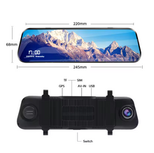 Load image into Gallery viewer, E-ACE D13 4G Car DVR 10 Inch Mirror Dash Cam Android 8.1 GPS Navigation Car Camera
