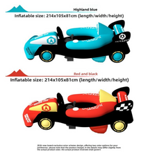 Load image into Gallery viewer, Inflatable Electric Floating Racing Raft with Propeller - Pool Water Entertainment Backrest Lounge Chair Float
