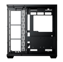 تحميل الصورة إلى عارض المعرض، Xigmatek Aqua V Air (H23A) Tempered Glass ATX Case - Black | EN48760
