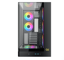 Load image into Gallery viewer, Xigmatek Pano II Tempered Glass E-ATX Case - Black
