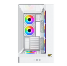 Load image into Gallery viewer, Xigmatek Pano II Tempered Glass E-ATX Case - Black
