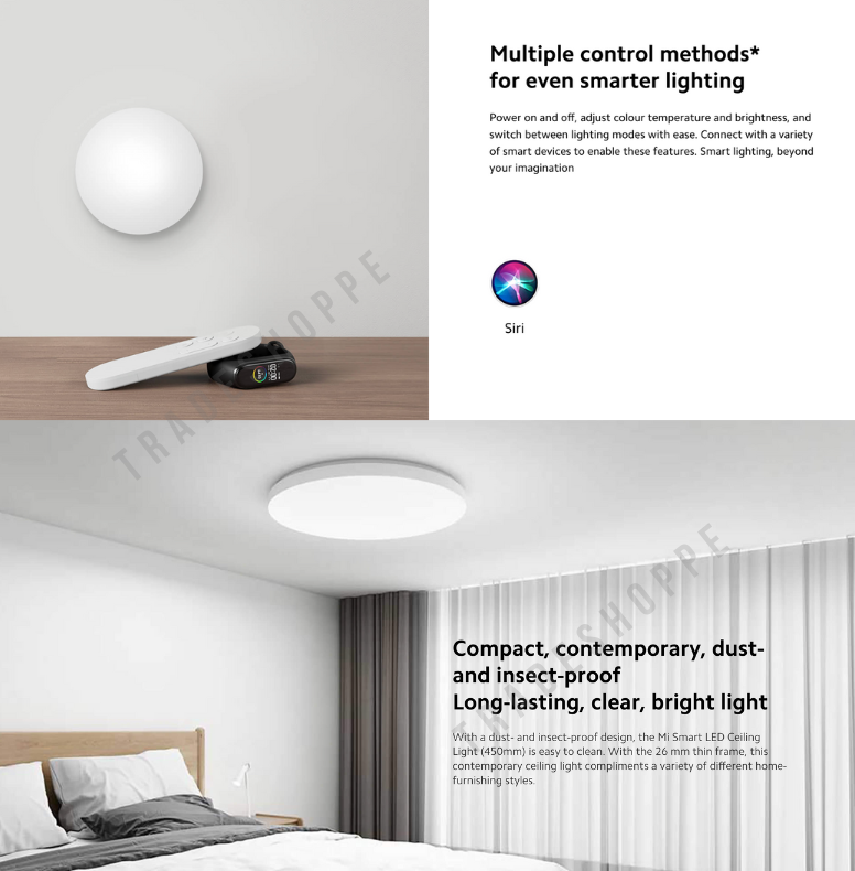 Yeelight Xiaomi Lamp Homekit Ceiling Light Xiaomi Light Homekit