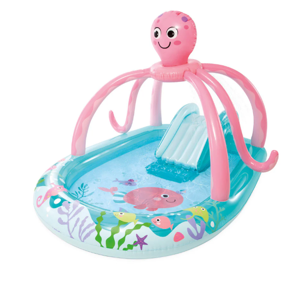 Friendly Octopus Inflatable Play Center with Slide (Intex)