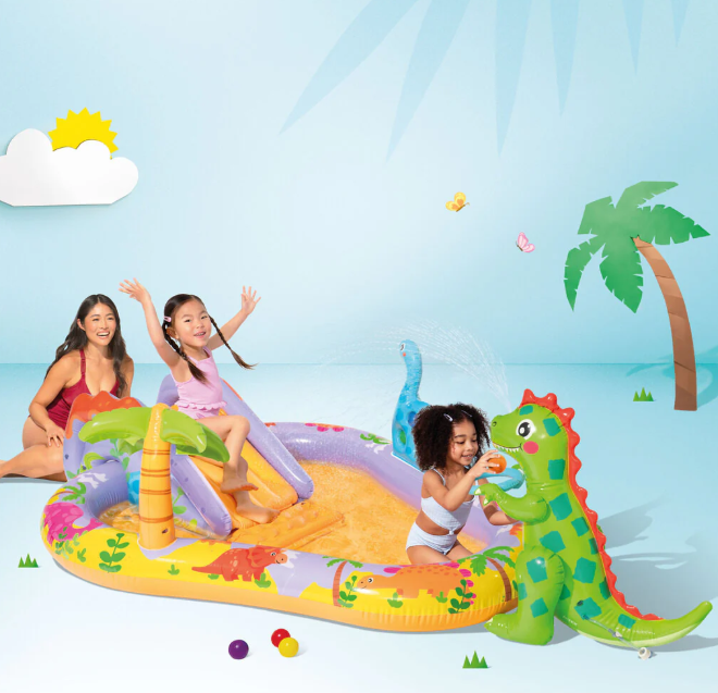 Dino Inflatable Play Center - Intex