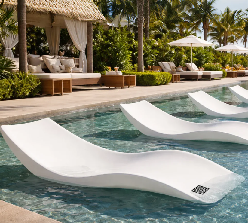 SKIM WATER LOUNGER-Luxury In-Pool Sun Lounger