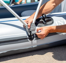 Load image into Gallery viewer, Intex Excursion Inflatable Boat Set 4 &amp; 5-Person For Fishing &amp; Adventure
