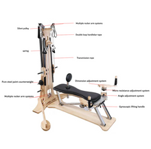 Load image into Gallery viewer, Reformer for Beginner Yoga Aid Equipment Ergonomic Design-Professional Pulley Tower for Home Use, Pilates

