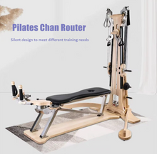 Load image into Gallery viewer, Reformer for Beginner Yoga Aid Equipment Ergonomic Design-Professional Pulley Tower for Home Use, Pilates
