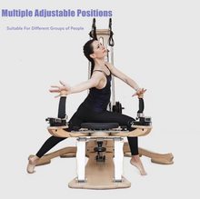 Load image into Gallery viewer, Reformer for Beginner Yoga Aid Equipment Ergonomic Design-Professional Pulley Tower for Home Use, Pilates
