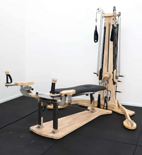 Load image into Gallery viewer, Reformer for Beginner Yoga Aid Equipment Ergonomic Design-Professional Pulley Tower for Home Use, Pilates
