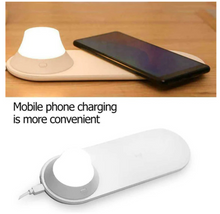 Load image into Gallery viewer, Yeelight Wireless Charging Nightlight Magnetic Base With 11-24 Hour Bed Room Light warm &amp; white
