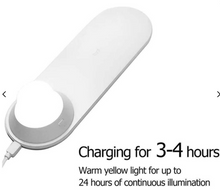 Load image into Gallery viewer, Yeelight Wireless Charging Nightlight Magnetic Base With 11-24 Hour Bed Room Light warm &amp; white
