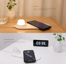 Load image into Gallery viewer, Yeelight Wireless Charging Nightlight Magnetic Base With 11-24 Hour Bed Room Light warm &amp; white
