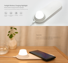 Load image into Gallery viewer, Yeelight Wireless Charging Nightlight Magnetic Base With 11-24 Hour Bed Room Light warm &amp; white
