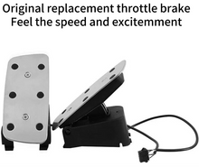 تحميل الصورة إلى عارض المعرض، Replacement Throttle Brake Pedal for Segway Ninebot Gokart Accessory, Durable Replacement for GoKart Kit/Pro/Pro 2 Series (Aluminium)
