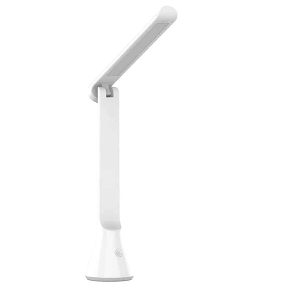 Yeelight Portable USb Rechargeable Table Lamp Small Folding Desk Light-3 Brightness 40 Hours Lasting Time -white