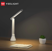 تحميل الصورة إلى عارض المعرض، Yeelight Portable USb Rechargeable Table Lamp Small Folding Desk Light-3 Brightness 40 Hours Lasting Time -white
