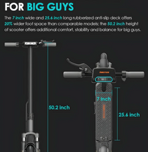 Load image into Gallery viewer, inmotion S1 Electric Scooter 54V 12.5Ah 500W For Taller Bulky Riders
