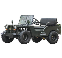 تحميل الصورة إلى عارض المعرض، Off road Gas mini jeep buggy 150CC Adventure for kids &amp; teens Age 8+

