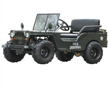 تحميل الصورة إلى عارض المعرض، Off road Gas mini jeep buggy 150CC Adventure for kids &amp; teens Age 8+
