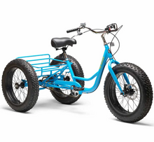 تحميل الصورة إلى عارض المعرض، Fat Tire 20&quot; Tricycle with Basket Perfect for Business or Leisure
