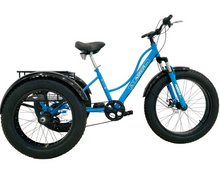 تحميل الصورة إلى عارض المعرض، Fat Tire 20&quot; Tricycle with Basket Perfect for Business or Leisure
