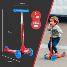 Load image into Gallery viewer, Mondo Ignite Glide Childrens KickScooter 3Wheeled Combo Pack
