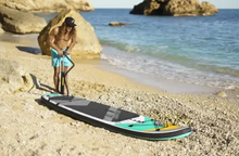 Load image into Gallery viewer, Hydro-Force™ Aqua Wander™ TravelTech™ Convertible Inflatable Stand-Up Paddleboard/Kayak Set
