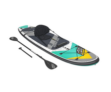 Load image into Gallery viewer, Hydro-Force™ Aqua Wander™ TravelTech™ Convertible Inflatable Stand-Up Paddleboard/Kayak Set
