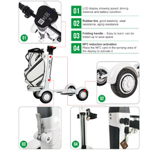 تحميل الصورة إلى عارض المعرض، Electric Golf Trolley With New Digital Handle 2000W Brushless Motors
