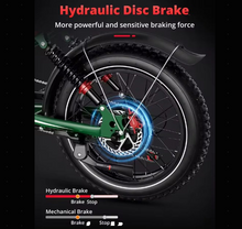 Load image into Gallery viewer, OOKTECH S8 Fat Tyre Mountain Electric Bike  48V 17.5Ah 1000W 55km Range 2025 new model
