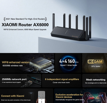 تحميل الصورة إلى عارض المعرض، Xiaomi Router AX6000 WiFi 6 Enhanced Edition
