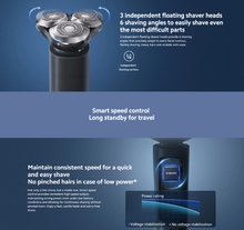 تحميل الصورة إلى عارض المعرض، Xiaomi S101 Electric Shaver, Type -C Fast charging IPX7 Waterproof 18 Blade electric Razor 60 day battery life
