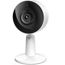 تحميل الصورة إلى عارض المعرض، LAXIHUB M4 Indoor WiFi Security Camera with Mobile App Baby/Dog/Cat/Pet Motion Detection Home Surveillance-Alexa &amp; Google Assistant White
