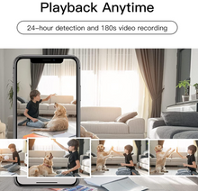 Load image into Gallery viewer, Laxihub P2 WHITE Smart indoor Night vision camera, Alexa, Google Assistant wifi
