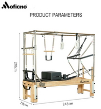 Load image into Gallery viewer, Home Yoga And Gym Exercise Equipment 3 in 1 Pilates Fitness Bed
