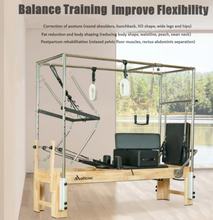 Load image into Gallery viewer, Home Yoga And Gym Exercise Equipment 3 in 1 Pilates Fitness Bed
