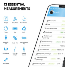 Load image into Gallery viewer, JC BUCKMAN Smart Health Scale with Body Fat Analyzer &amp; App
