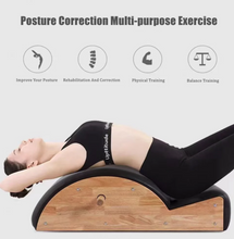 Load image into Gallery viewer, Moficno Pilates Wooden Spine Corrector &amp; Spine Reliever
