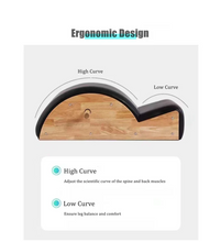 Load image into Gallery viewer, Moficno Pilates Wooden Spine Corrector &amp; Spine Reliever
