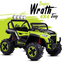 تحميل الصورة إلى عارض المعرض، Off road Rover Battery Operated Ride on car Jeep for Kids Baby with R/C ,Boys &amp; Girls Toys Age 2 to 8 Years (Green)
