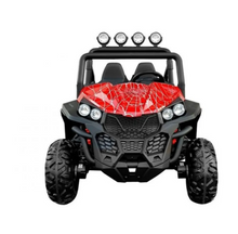 تحميل الصورة إلى عارض المعرض، kids Buggy Double Seater 4x4 Electric Ride On Car 12V- Red Age 2-8 Years
