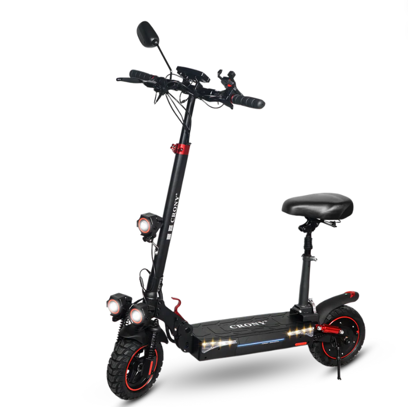 T4 Stylish Electric Scooter, 48V 13Ah 2000W 30–35 Kmh Speed, 25–35 Km Range