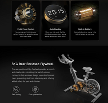 تحميل الصورة إلى عارض المعرض، Kingsmith Rear-Drive Self-Powered Spinning Bike, Silent Magnetic - PB08S

