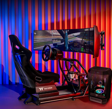 Load image into Gallery viewer, Thermaltake GR500 Racing Simulator Cockpit - Black
