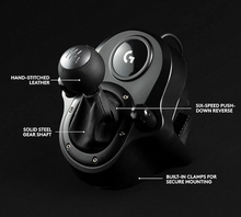 Load image into Gallery viewer, Driving Force Racing Wheel And Floor Pedals, Real Force Feedback, Leather Steering Wheel Cover
