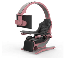Load image into Gallery viewer, Zero Gravity Cockpit YXC1A Gaming Station Cabin - Ultimate Home Gaming Experience and Happy Chair
