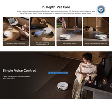 تحميل الصورة إلى عارض المعرض، Dreame X50 Ultra Complete Robot Vacuum &amp; Mop with Self-Cleaning
