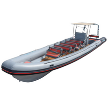 تحميل الصورة إلى عارض المعرض، Aluminium RIB BOAT 10.7 Meters With Teak Wood Floor
